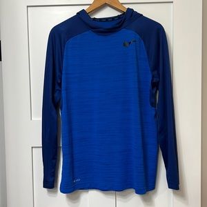 Nike Dri Fit Long Sleeve Hooded Shirt